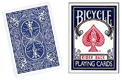 Double Back Bicycle Cards (bb) doppio dorso