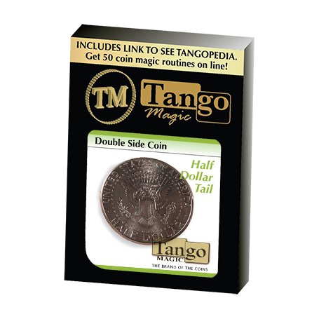 Double Side Half Dollar (Tails)(D0077) by Tango - Trick