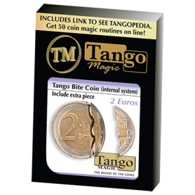 Biting coin (2 Euro -internal w/extra piece)(E0044) from Tango