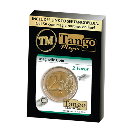 Magnetic 2 Euro coin E0021 by Tango - Trick