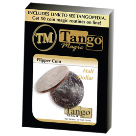 Flipper Coin Half Dollars (D0039) by Tango Magic - Trick