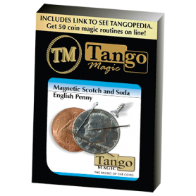 Magnetic Scotch and Soda English Penny (D0051) Tango