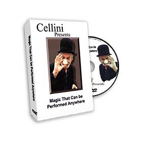 Magic That Can Be Performed Anywhere by Cellini - DVD