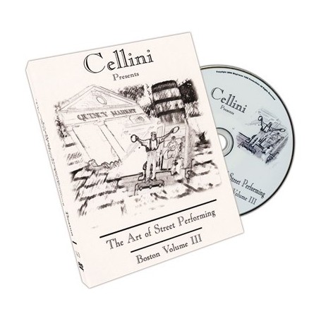 Cellini Art Of Street Performing Volume 3 - DVD