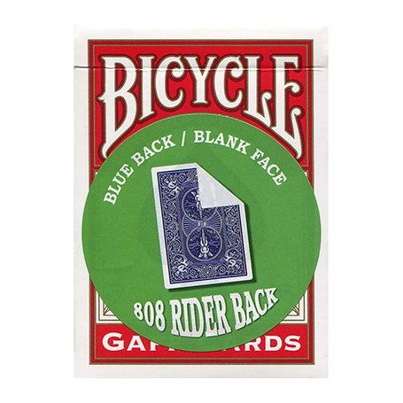 Blank Face Bicycle Cards (Blue)