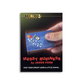 Messy Business Credit Card trick  James Ford & Magic Studio