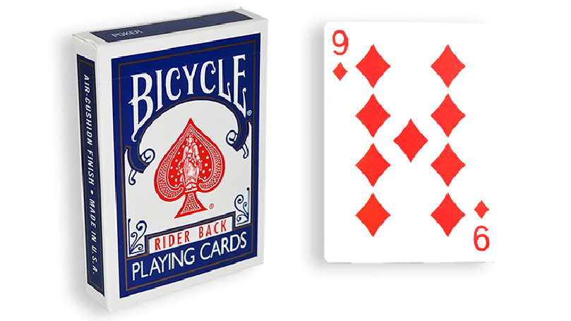 Blue One Way Forcing Deck (9d)