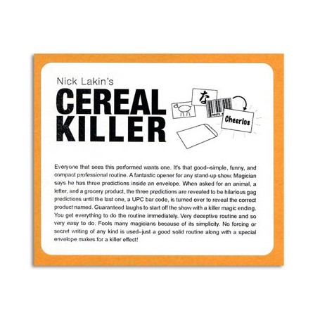 Cereal Killer trick Nick Lakin