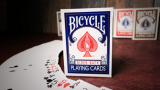 Mazzo Bicycle Rider Back Vecchia Scatola Poker (Blue) by US Playing Card Co