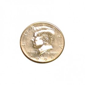 Moneta  Jumbo Mezzo Dollaro 7 inch color ORO - Trick