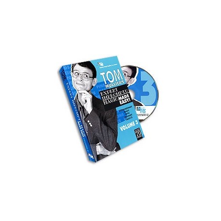 Mullica Expert Impromptu Magic Made Easy Tom Mullica- 3, DVD