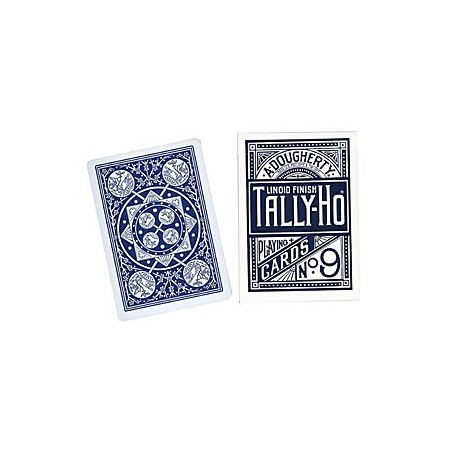 Cards Tally Ho Fan Back Poker size (Blue)