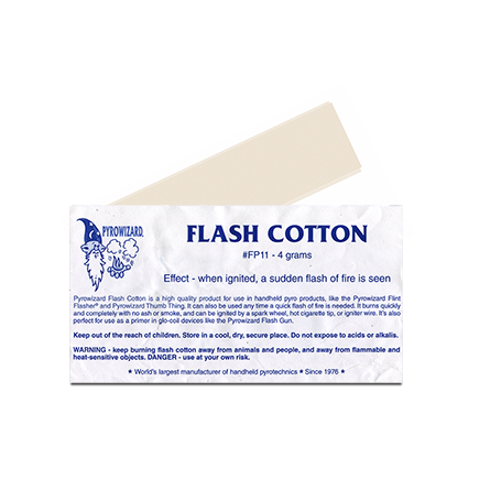 Theatre Effects Pyrowizardâ„¢ Flash Cotton - 4 grams