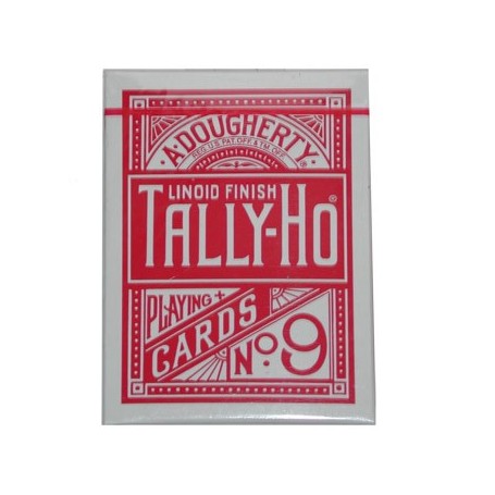 Cards Tally Ho Fan Back Poker size (Red)