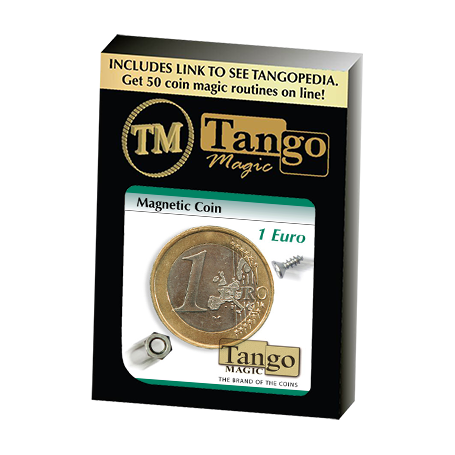 Magnetic Coin (1 Euro)E0020 by Tango - Trick
