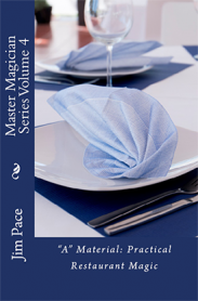 A Material Practical Restaurant Magic by Jim Pace - Book