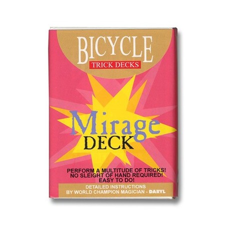 Mirage Deck Bicycle (Red) - Trick