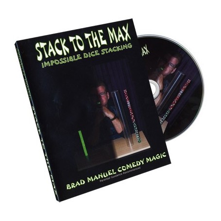 Stack To The Max - Impossible Dice Stacking by Brad Manuel - DVD