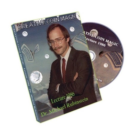 Creative Coin Magic - 1986 Lecture by Dr. Michael Rubinstein - DVD