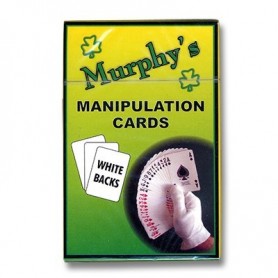 Manipulation Cards - WHITE BACKS(For Glove Workers) by Trevor Duffy - Trick