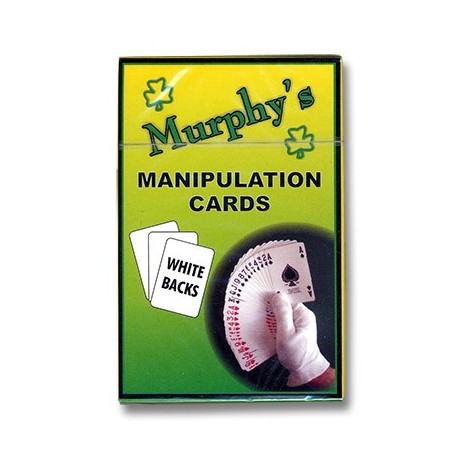 Manipulation Cards - WHITE BACKS(For Glove Workers) by Trevor Duffy - Trick
