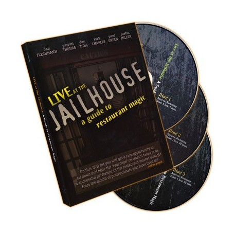 Live At the Jailhouse - A Guide to Restaurant Magic (3 DVD Set) -DVD