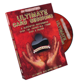 Ultimate Card Sessions - Volume 4 - Ultimate Sleights Edition - DVD