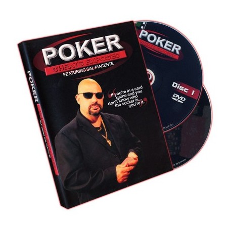 Poker Cheats Exposed (2 Volume Set) by Sal Piacente - DVD