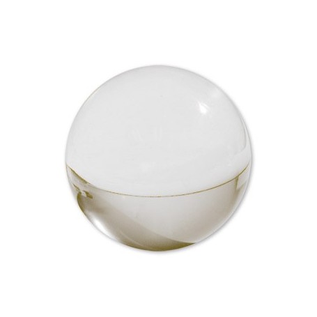 Contact Juggling Ball (Acrylic, CLEAR, 76mm) - Trick