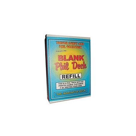 Refill for Blank Phil Deck  by Trevor Duffy - Tricks