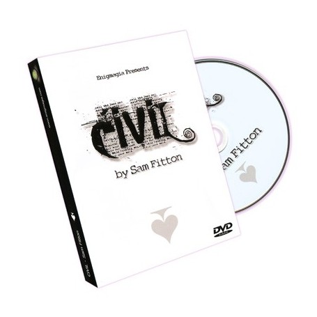 Civil (Coin In Very Intriguing Location) by Sam Fitton - DVD