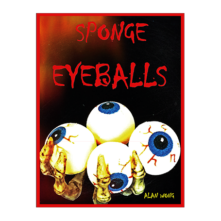 Sponge Eyeballs by Alan Wong (Bag of 4) - Trick