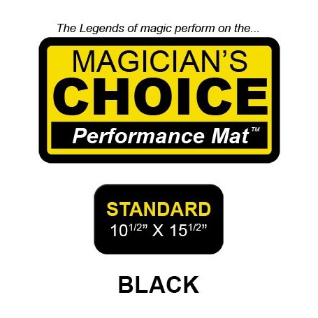 Standard Close-Up Mat (BLACK - 10.5x15.5) by Ronjo - Trick