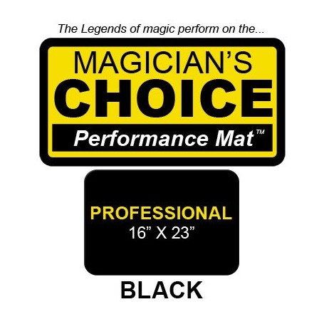 Professional Close-Up Mat (BLACK - 16x23) by Ronjo - Trick