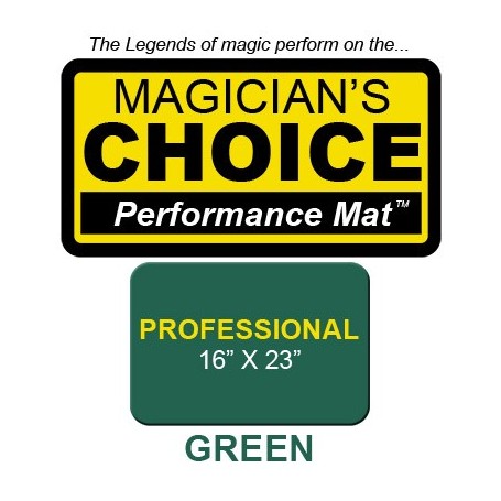 Professional Close-Up Mat (GREEN - 16x23) by Ronjo - Trick