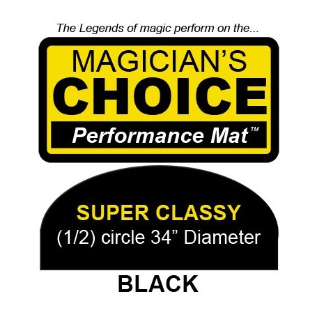 Super Classy Close-Up Mat (BLACK, 87 cm) by Ronjo - Tappetino