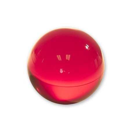 Contact Juggling Ball (Acrylic, RUBY RED, 65mm) - Trick