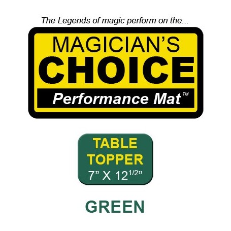 Table Topper Close-Up Mat (GREEN - 7x12.5) by Ronjo - Trick