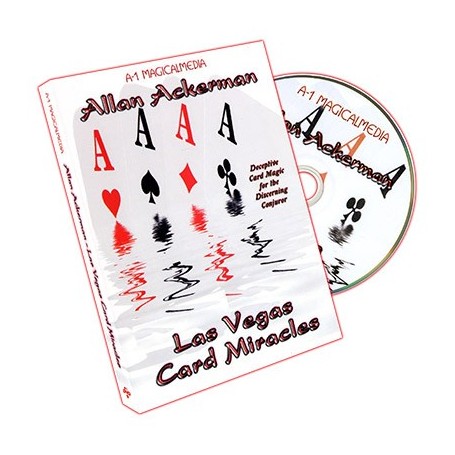 Las Vegas Card Miracles by Allan Ackerman - DVD
