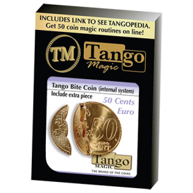 Bite Coin - (Euro 50 Cent - Internal With Extra Piece) by Tango - Moneta morsicata