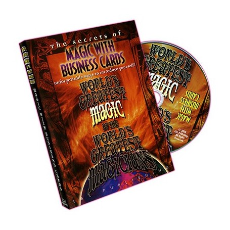 Magic with Business Cards (World's Greatest Magic) - DVD