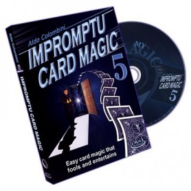Impromptu Card Magic Volume 5 by Aldo Colombini - DVD