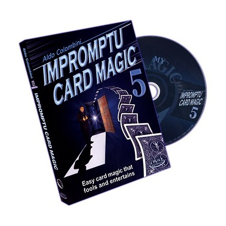 Impromptu Card Magic Volume 5 by Aldo Colombini - DVD