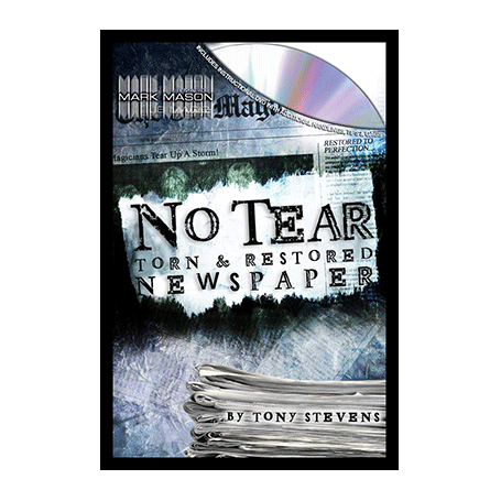 No Tear by Mark Mason Giornale strappato e ricostruito - Gimmicks and Online Instructions