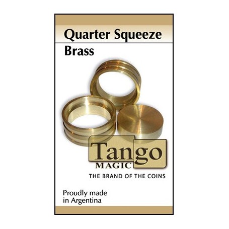 Quarter Squeeze Brass by Tango - Trick (B0012)