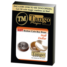 Slot Boston Box Brass half dollar (B0023)Tango-Trick