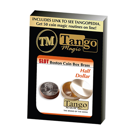 Slot Boston Box Brass half dollar (B0023)Tango-Trick