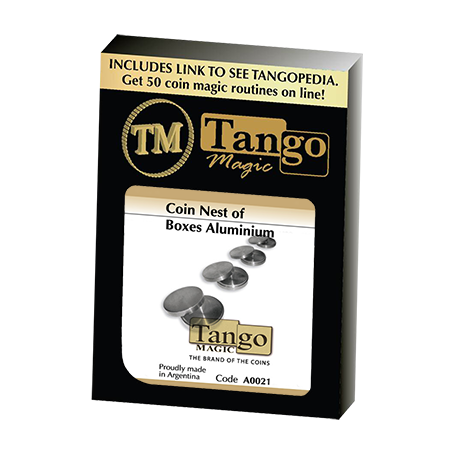 Coin nest of Boxes (Aluminum) by Tango - Scatoline cinesi (A0021)