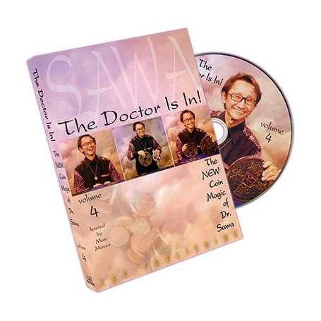 The Doctor Is In - The New Coin Magic of Dr. Sawa Vol 4 - DVD