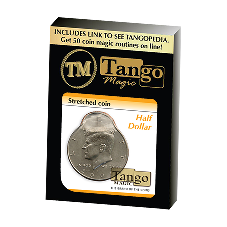 Stretched Coin - Half Dollar by Tango - Trick (D0096)